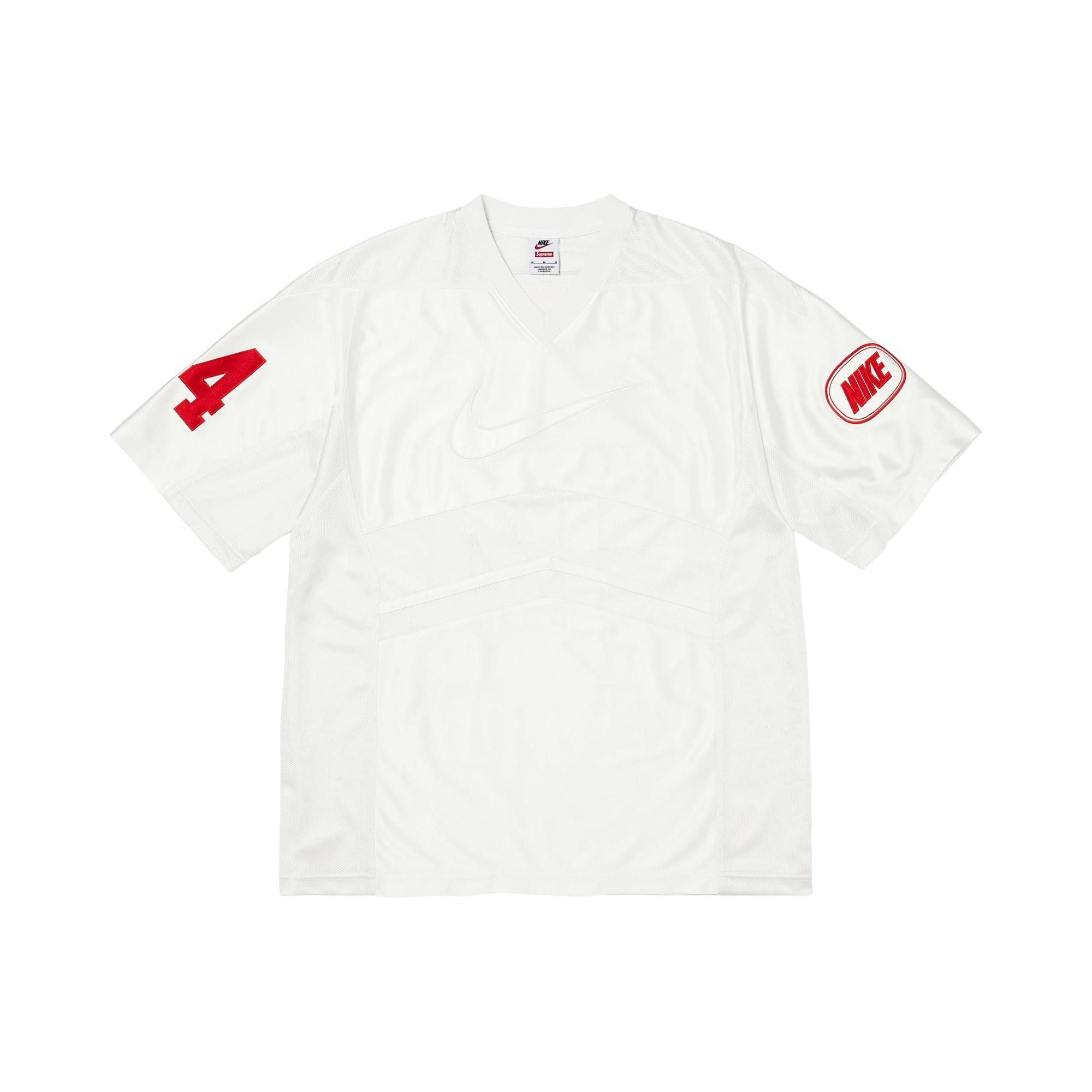 Buy Supreme x Nike Jersey 'White' - FW26KN1 WHITE | GOAT