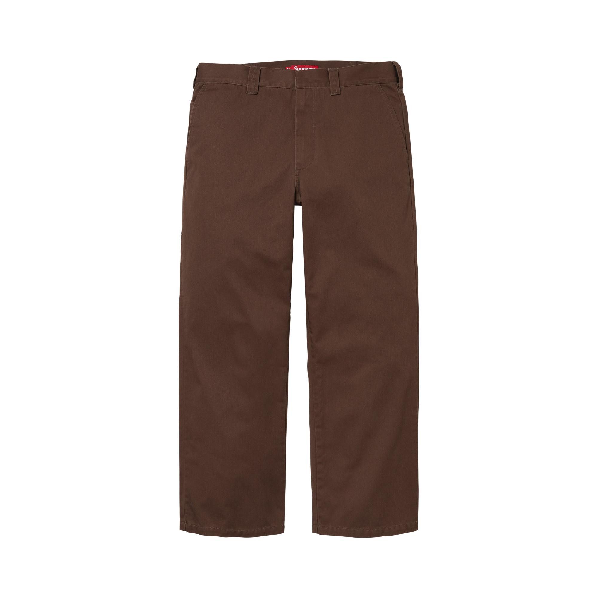 Buy Supreme Work Pant 'Brown' - FW26P79 BROWN | GOAT