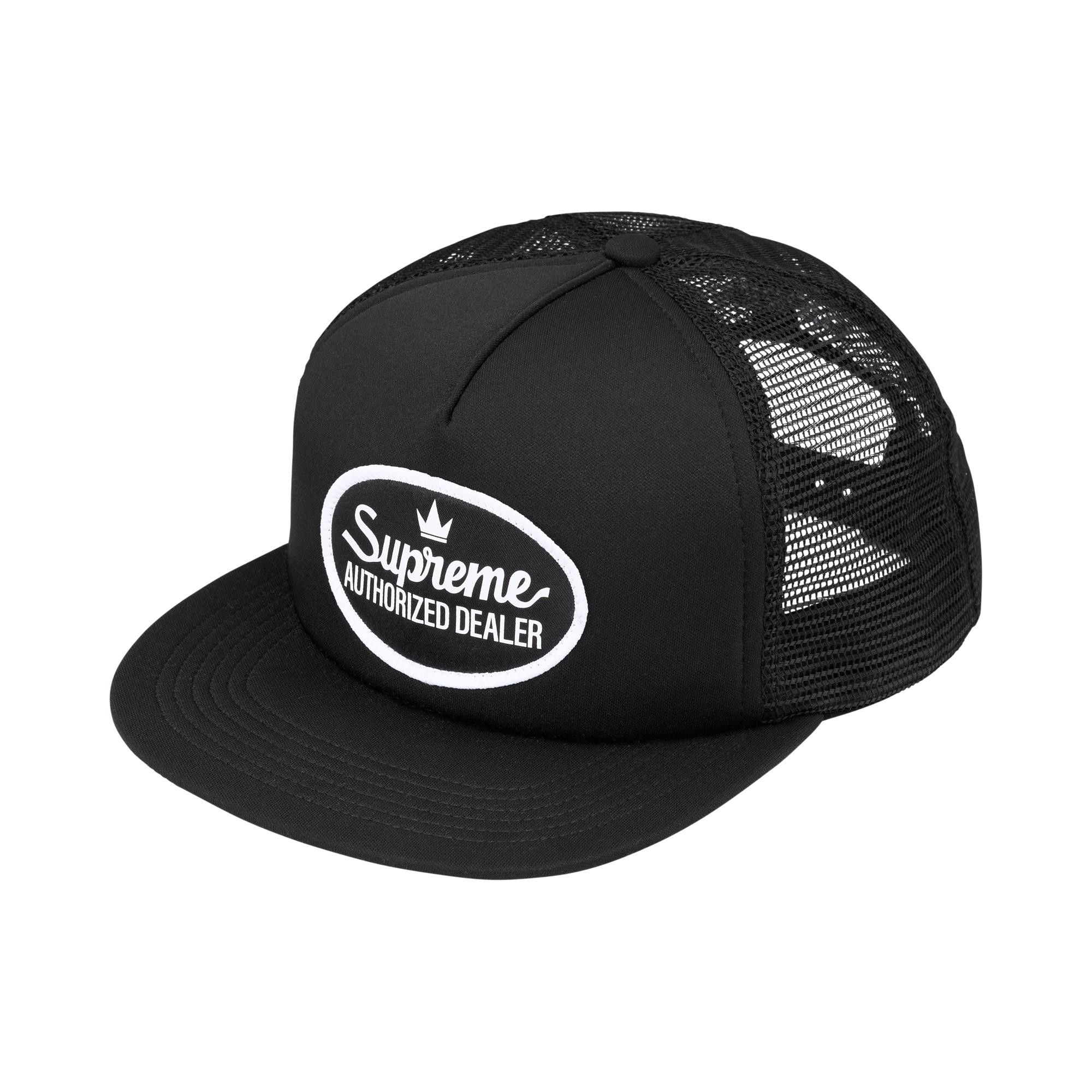 Buy Supreme Authorized Mesh Back 5-Panel 'Black' - FW26H106 BLACK