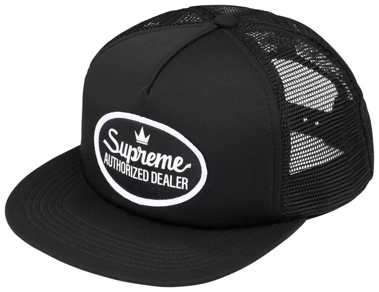 Supreme Authorized Mesh Back 5 Panel Black