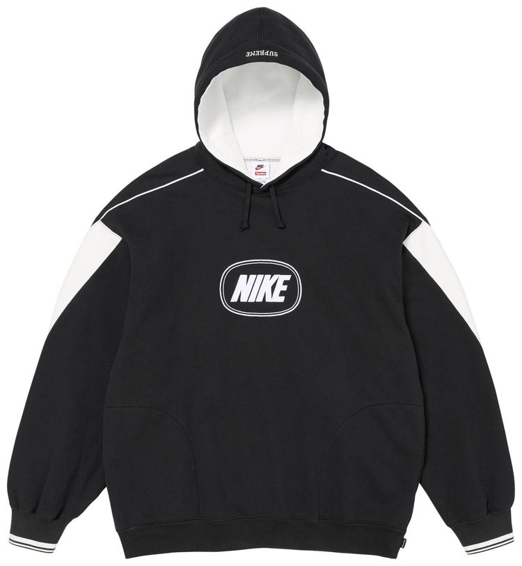 Supreme x Nike Hooded Sweatshirt Black