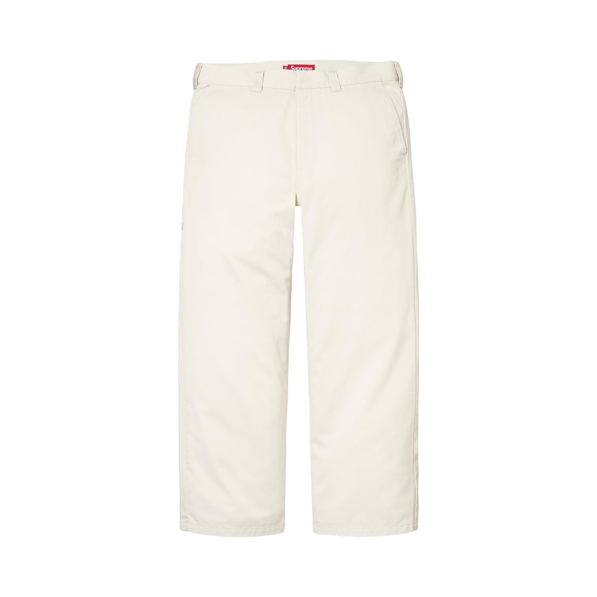 Buy Supreme Work Pant 'White' - FW26P79 WHITE | GOAT