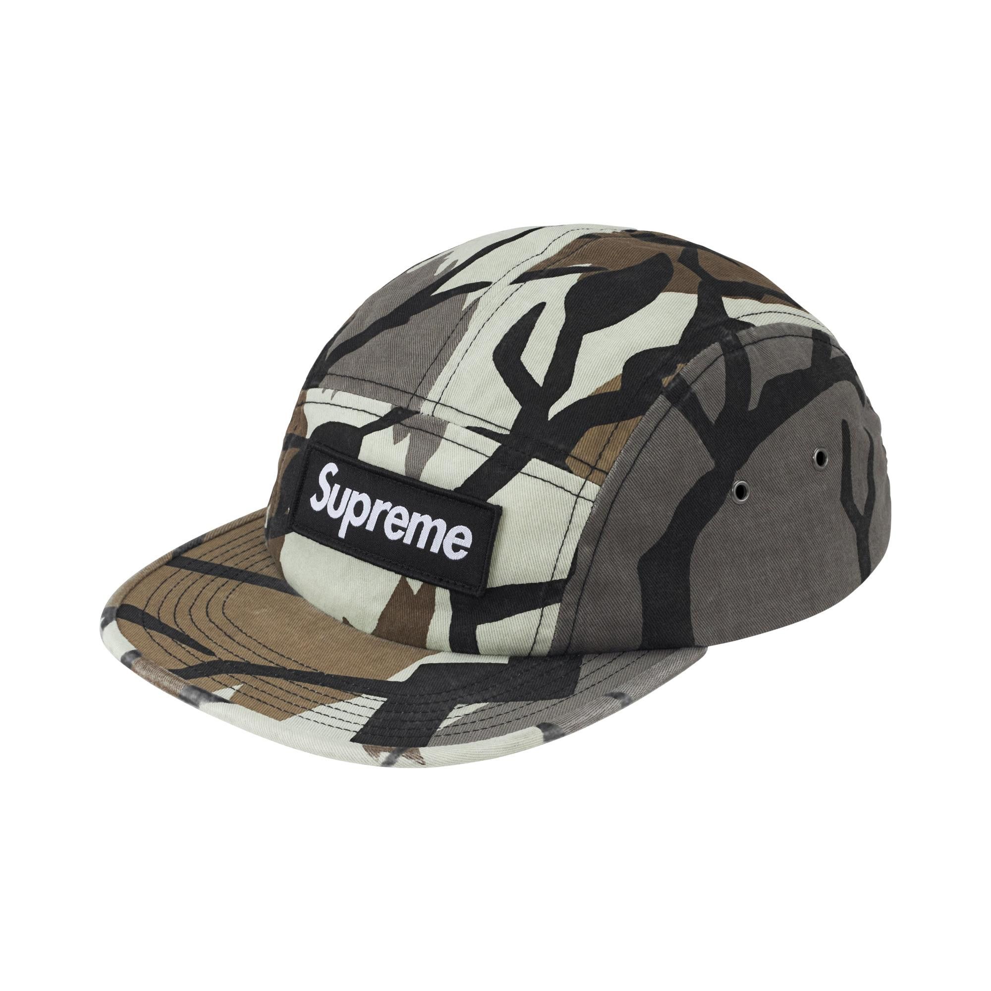 Buy Supreme Military Camp Cap 'Fall Grey Predator Camo' - FW26H49