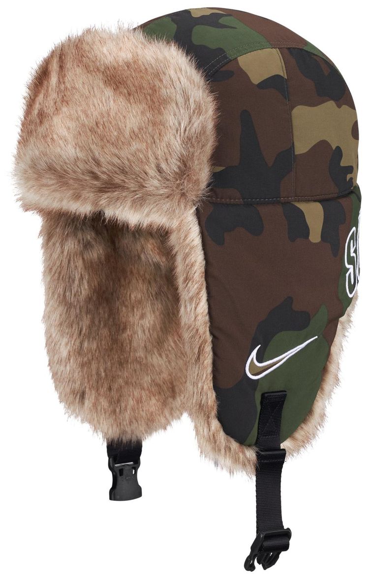 Supreme x Nike Trooper Hat Woodland Camo