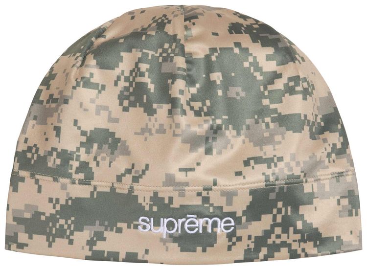 Supreme Base Layer Beanie Digi Camo