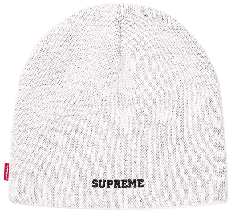 Supreme x Nike Oval Beanie White