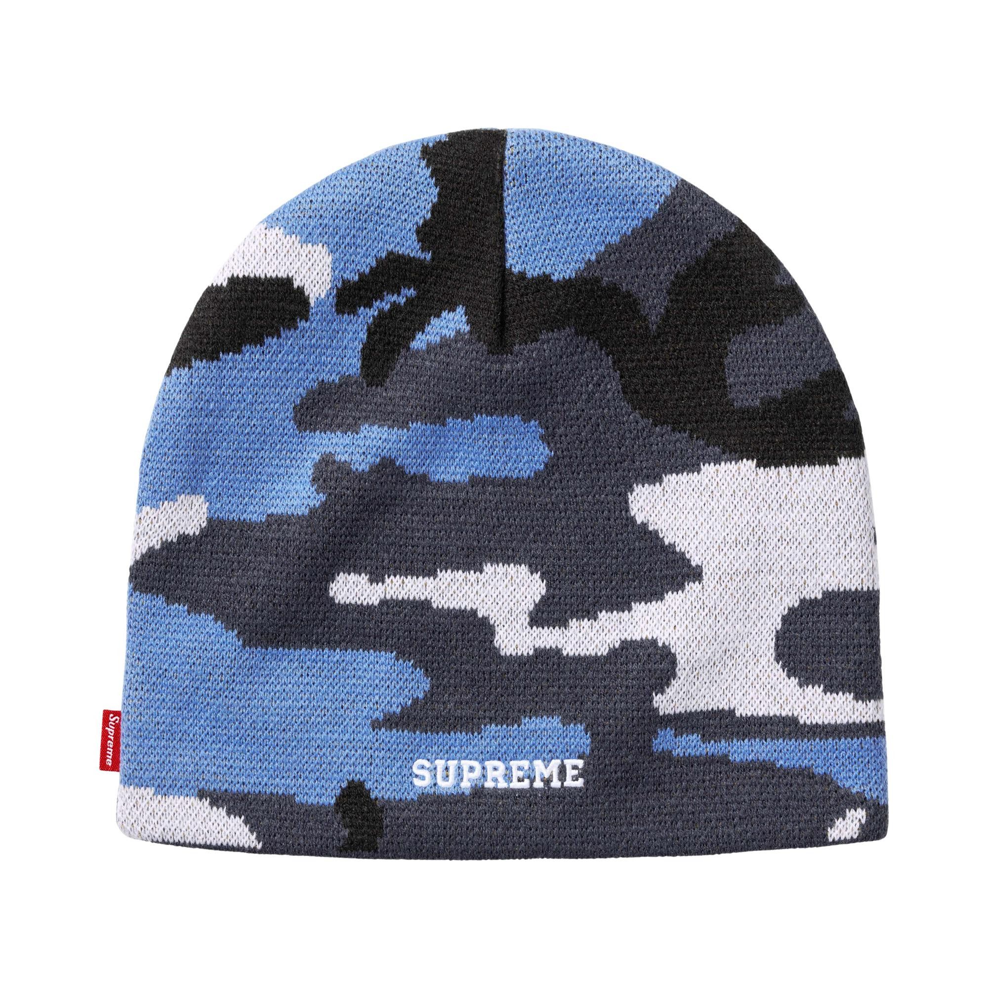 Supreme Overdyed Beanie 26SS Blue Camo 青 Buy Supreme x Nike Oval Beanie 'Blue Camo' - FW26BN1 BLUE CAMO | GOAT