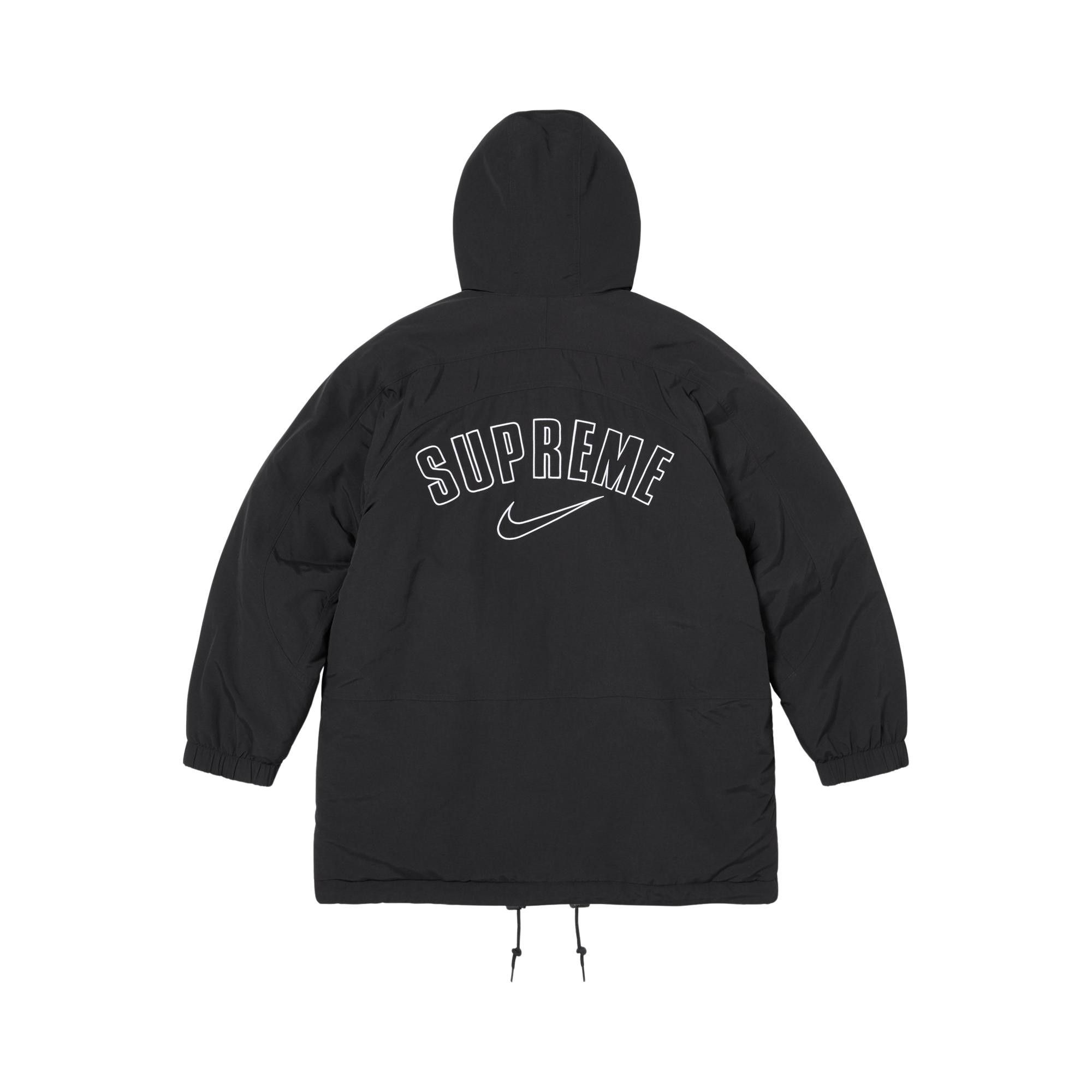 Buy Supreme x Nike Faux Fur Reversible Parka 'Black' - FW26J1