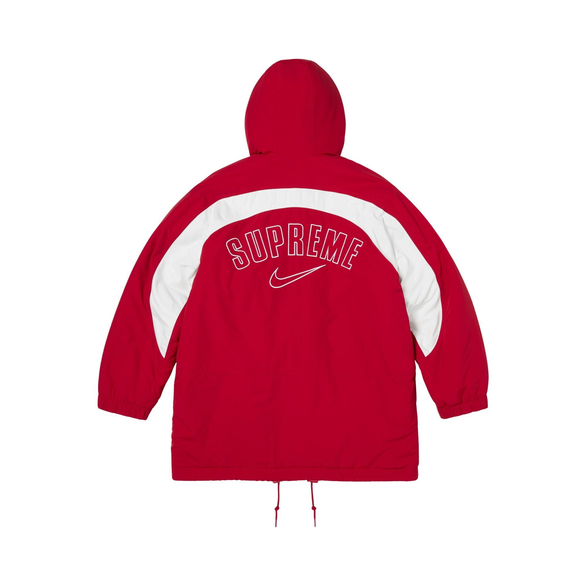 Buy Supreme x Nike Faux Fur Reversible Parka 'Red' - FW26J1 RED | GOAT