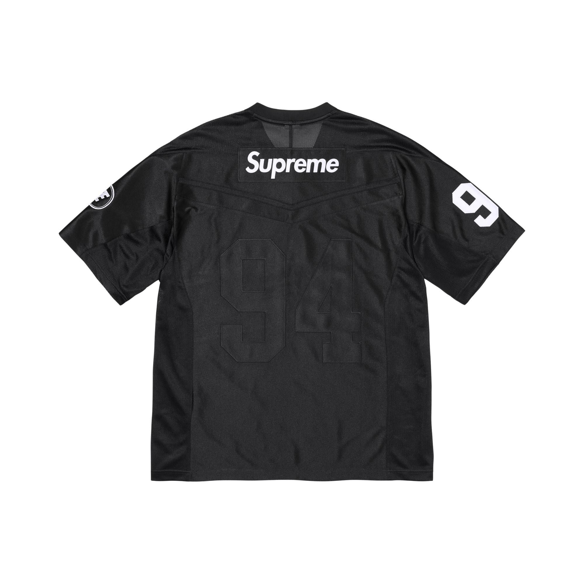Buy Supreme x Nike Jersey 'Black' - FW26KN1 BLACK | GOAT