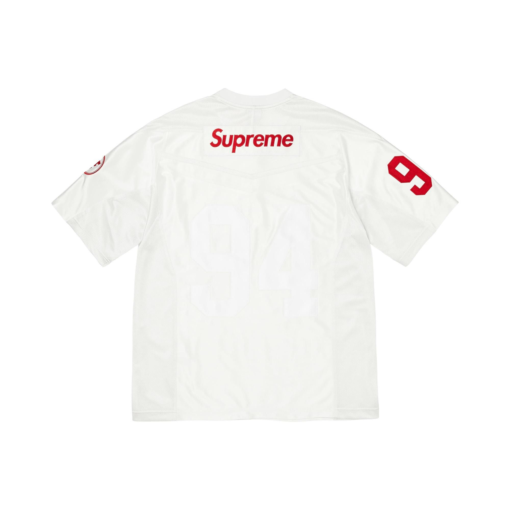 Buy Supreme x Nike Jersey 'White' - FW26KN1 WHITE | GOAT