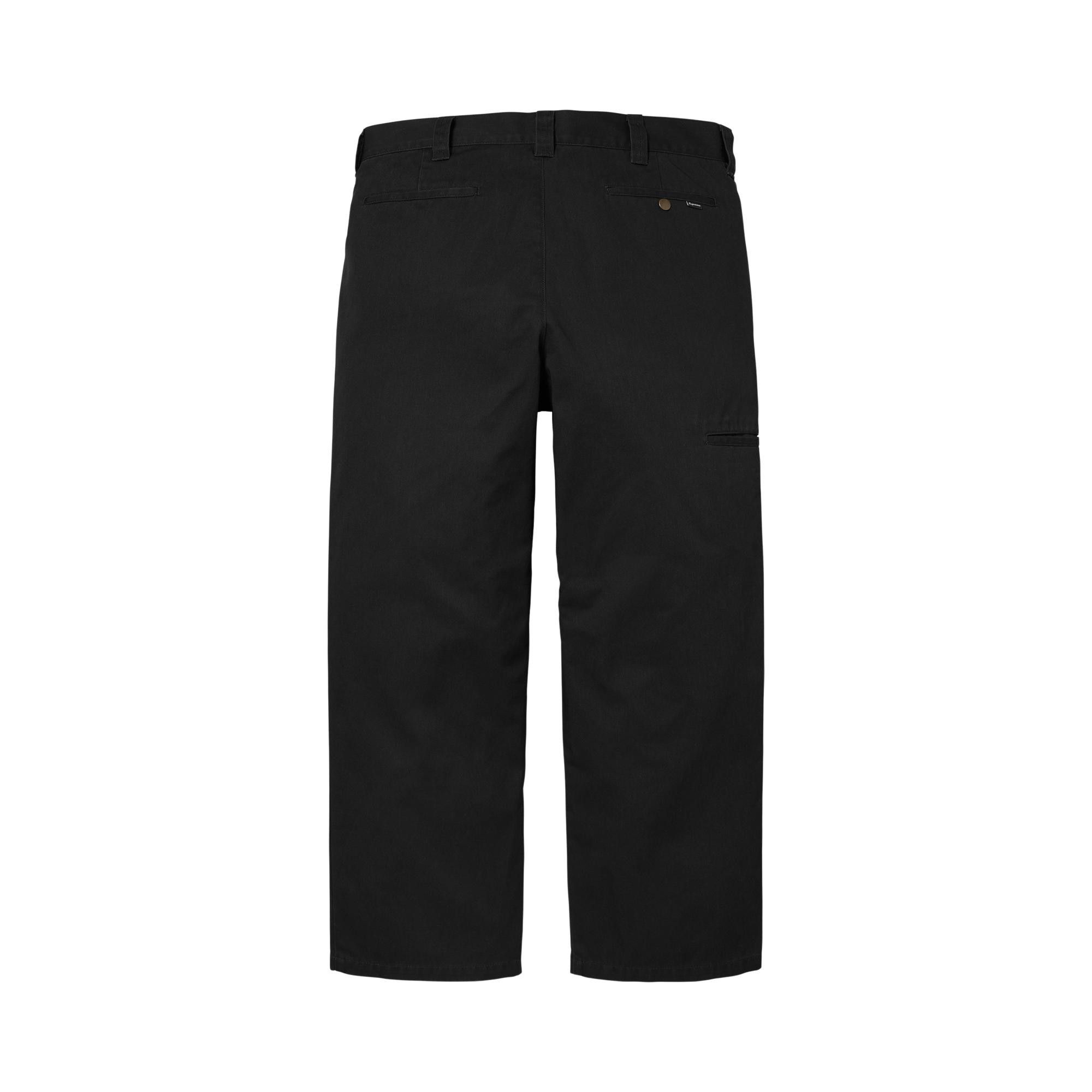 Buy Supreme Work Pant 'Black' - FW26P79 BLACK | GOAT