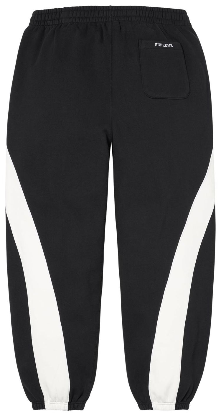 Supreme x Nike Paneled Sweatpant Black