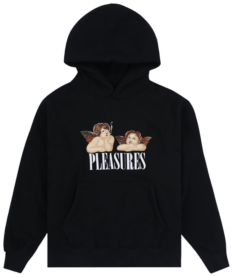 Pleasures Dynamic Hoodie Black