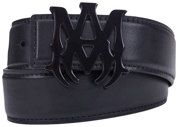 Amiri Ma 4cm Belt Black