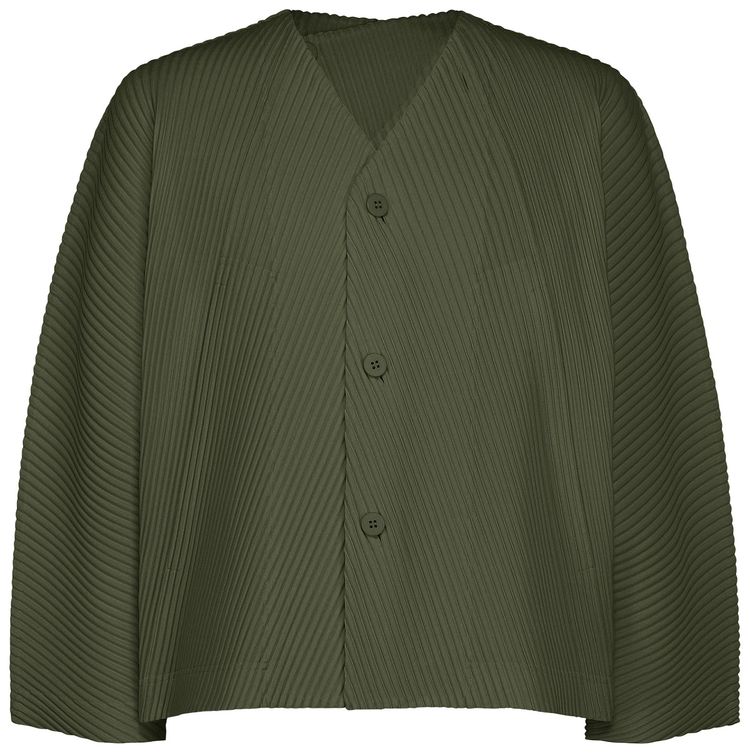 Issey Miyake Slash Jacket Green