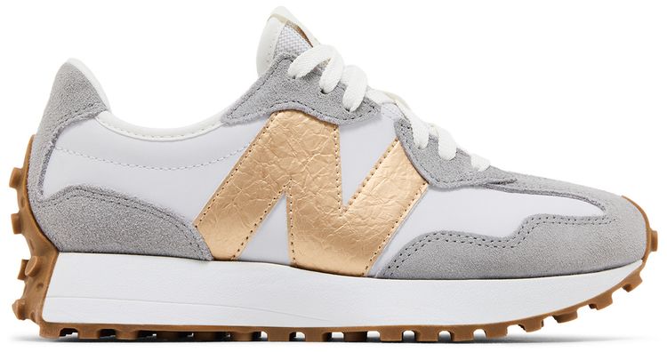 New Balance Wmns 327 Gold Metallic