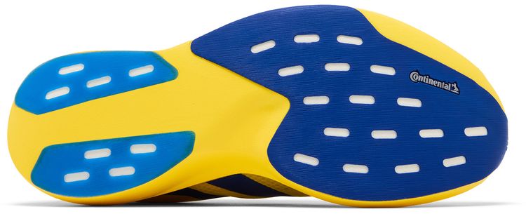 adidas Adizero Evo SL Yellow Royal Blue Iron Metallic