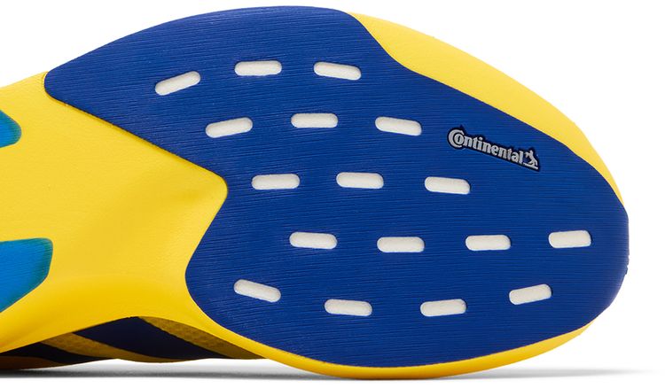 adidas Adizero Evo SL Yellow Royal Blue Iron Metallic
