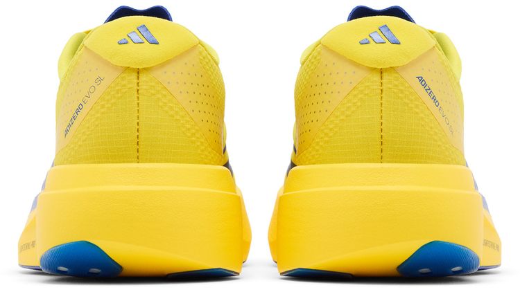 adidas Adizero Evo SL Yellow Royal Blue Iron Metallic