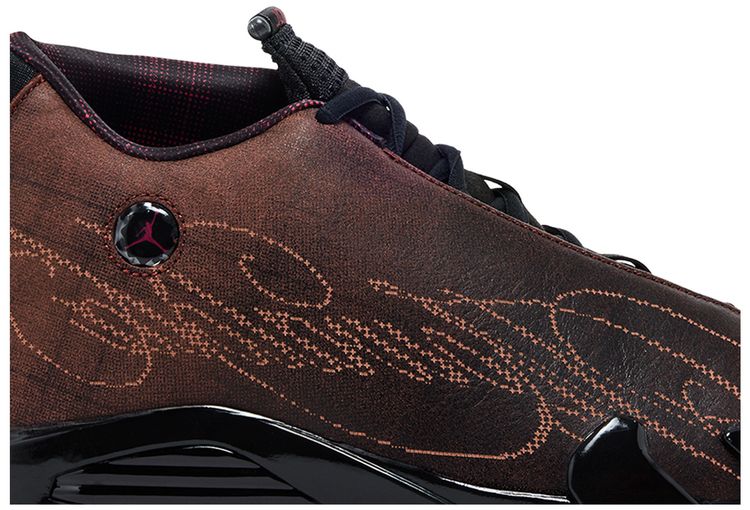 Mowalola x Air Jordan 14 Retro Burnt Red