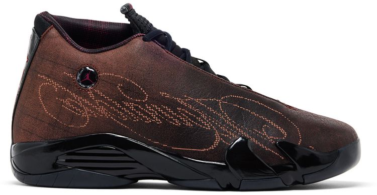 Mowalola x Air Jordan 14 Retro Burnt Red