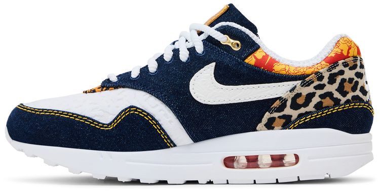 Nike Air Max 1 Premium Denim Leopard