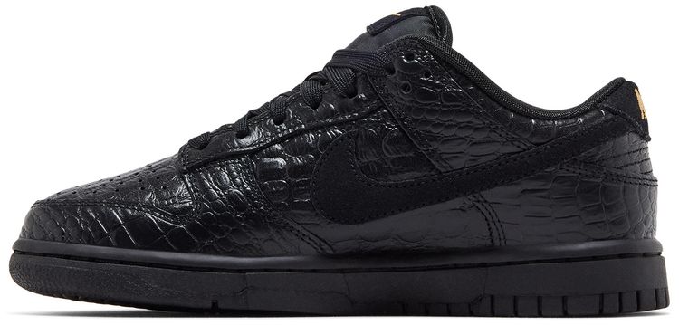 Nike Wmns Dunk Low BlackMetallic GoldOff NoirBlack