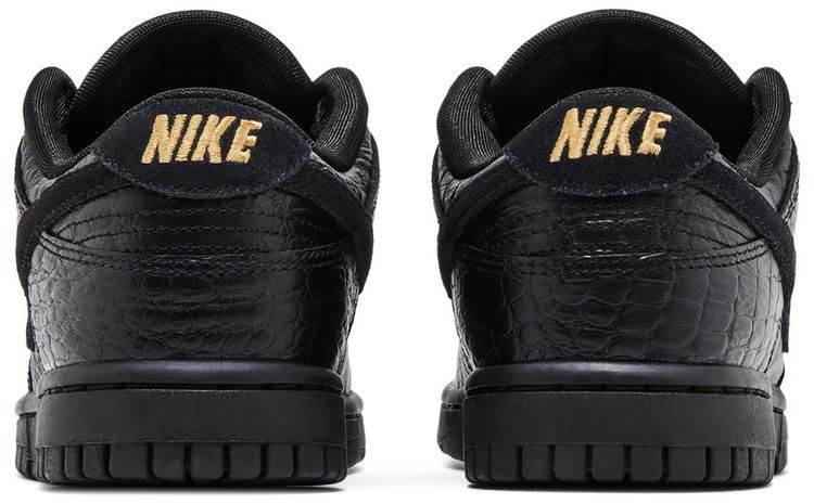 Nike Wmns Dunk Low BlackMetallic GoldOff NoirBlack