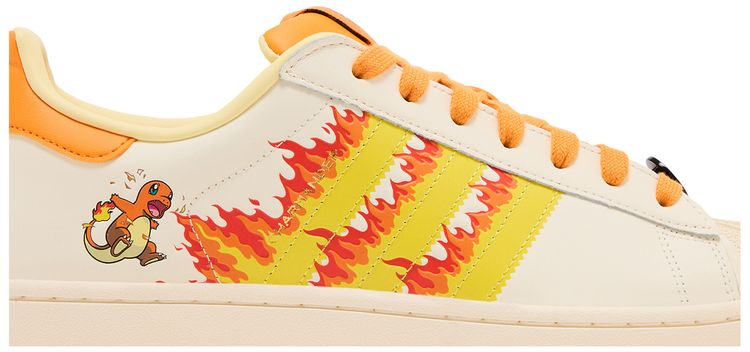Pokemon x adidas Superstar Charmander