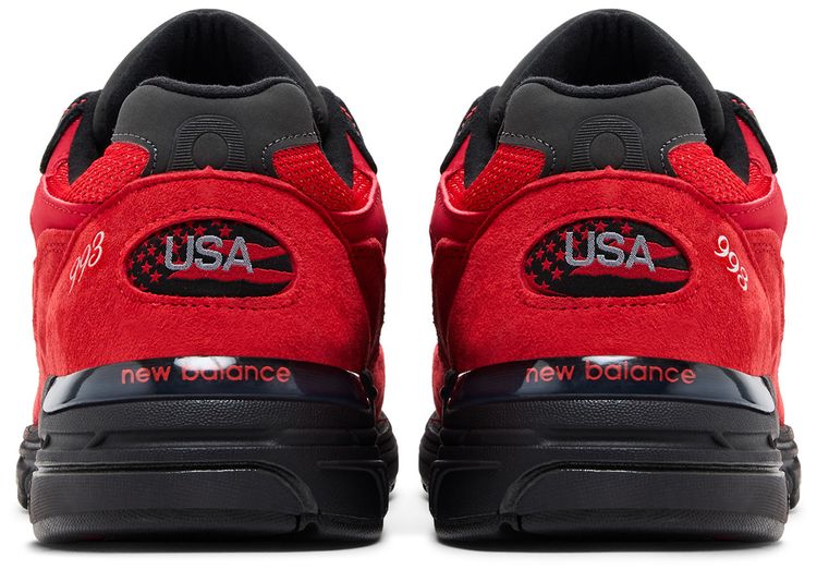 New Balance 993 MiUSA Red Black
