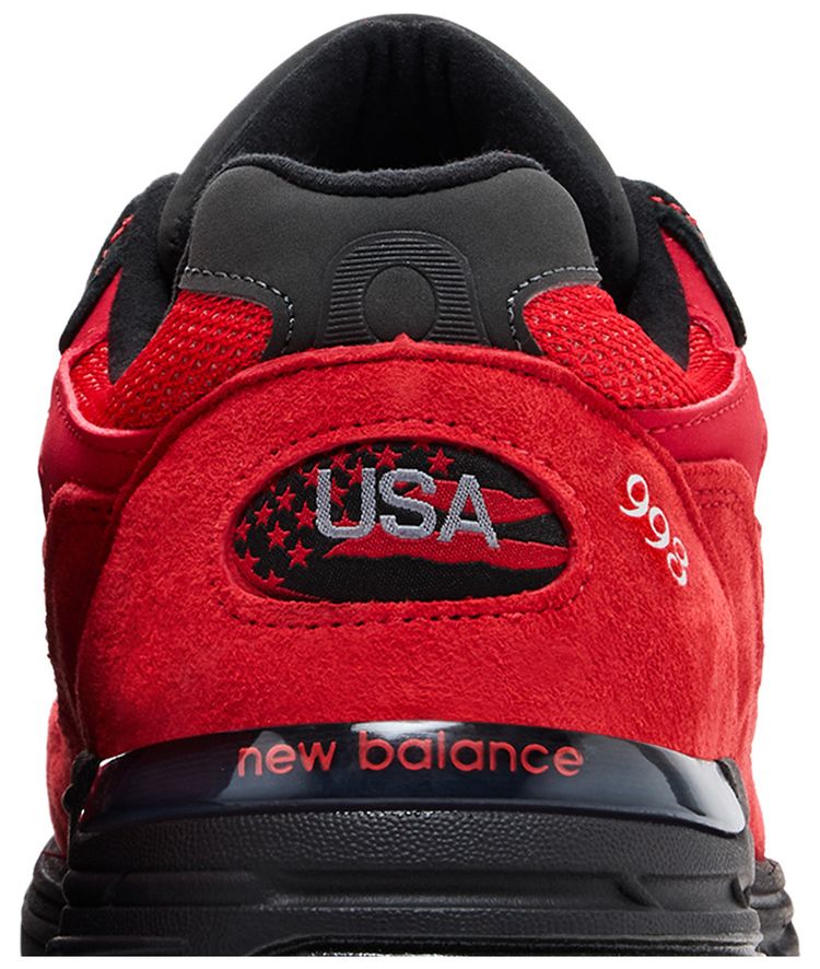 New Balance 993 MiUSA Red Black