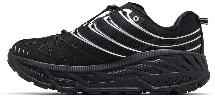 HOKA Stinson Evo GORE TEX Black Silver