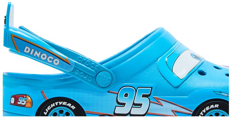 Crocs x Cars Lightning McQueen Dinoco Clogs