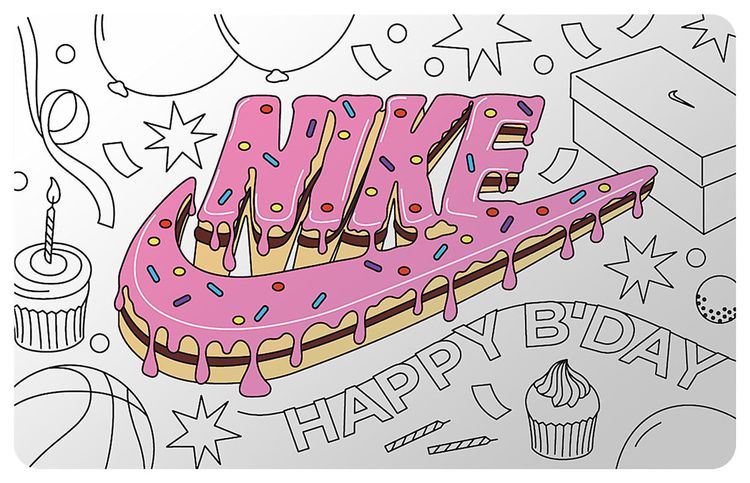Nike Digital Gift Card Emailed In Approximately 2 Hours Or Less Pink