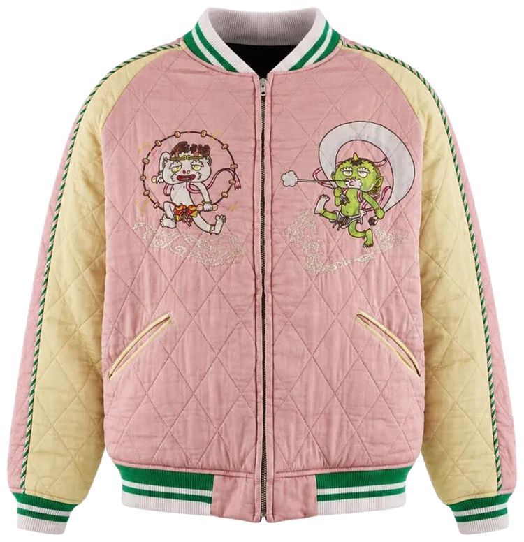 Takashi Murakami Reversible Ska Jamber BlackPink