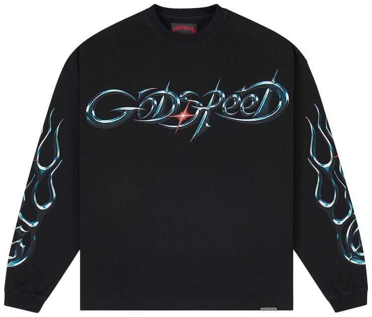 Godspeed New Age Reloaded LoNG Sleeve T Shirt Black