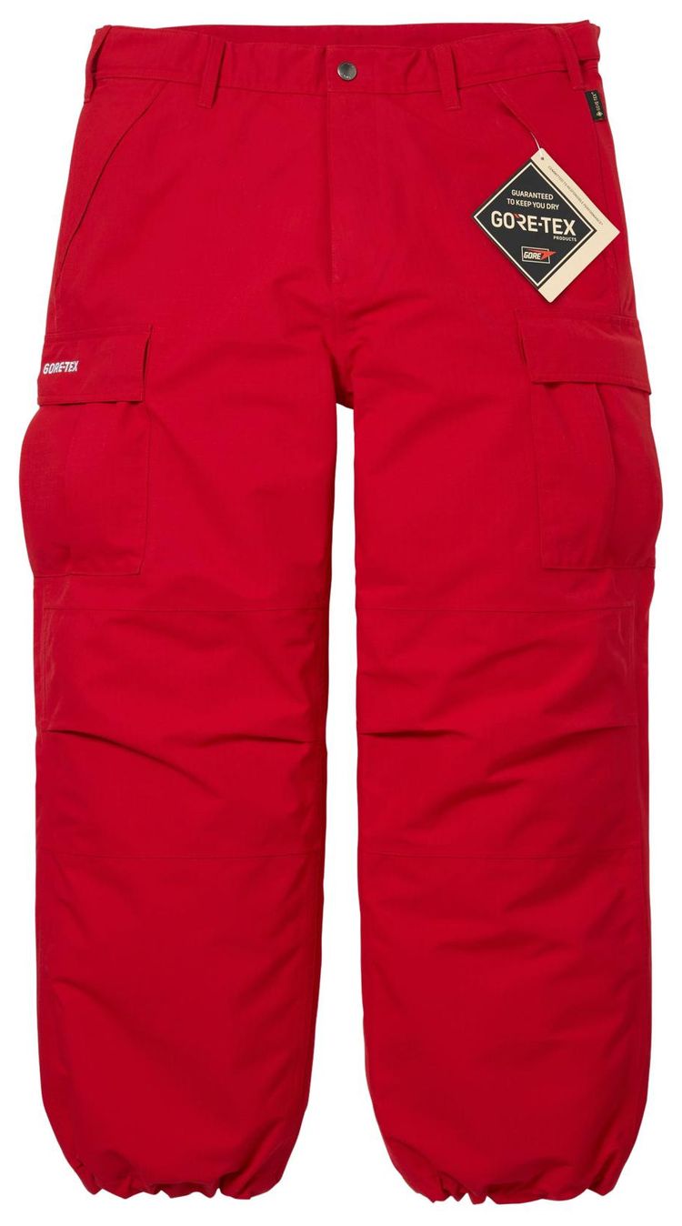Supreme GORE TEX Cargo Pant Red
