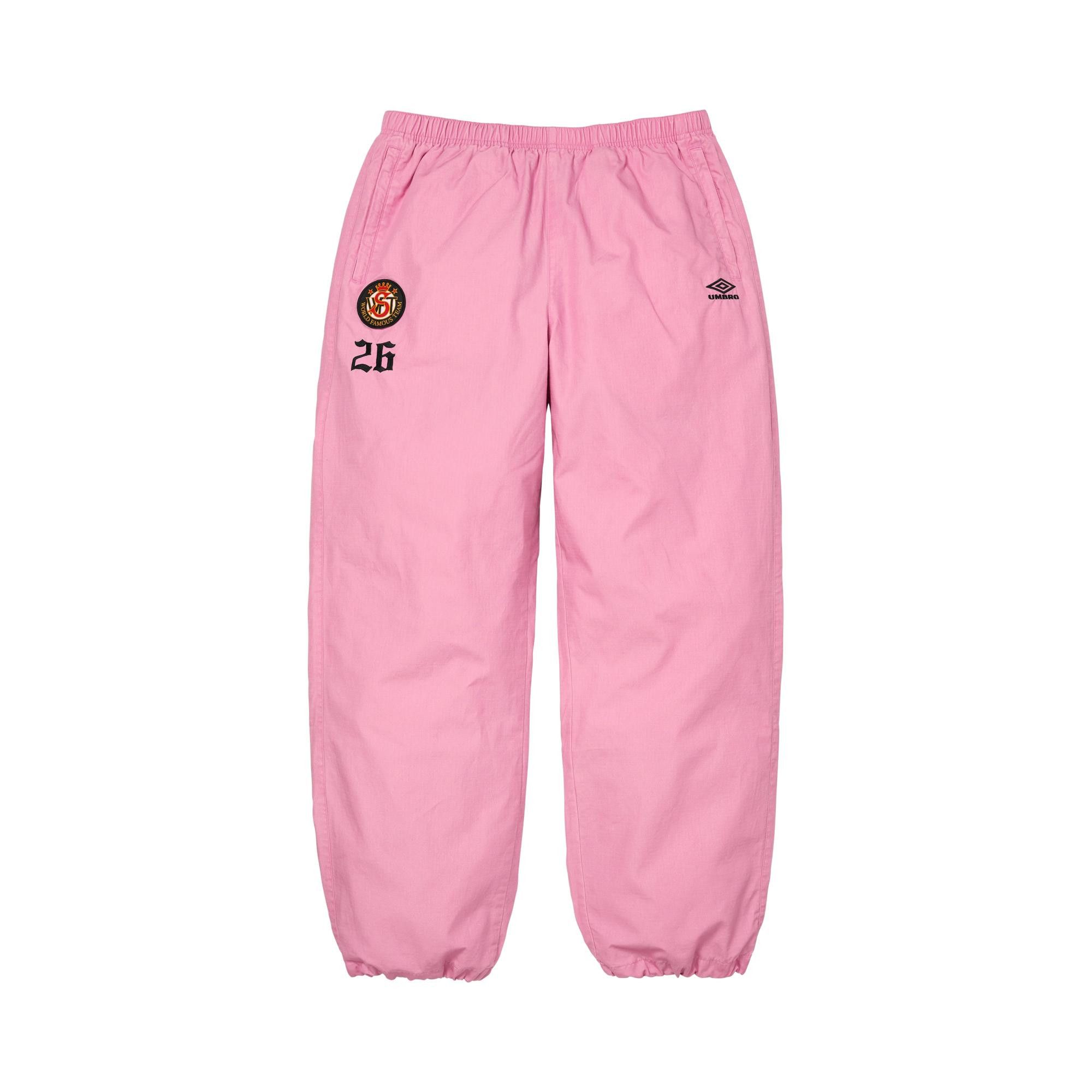 Buy Supreme x Umbro Cotton Ripstop Track Pant 'Pink' - FW26P67