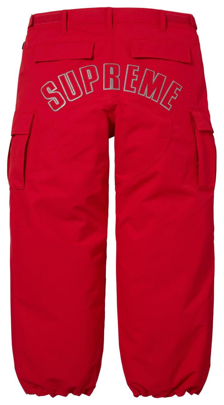 Supreme GORE TEX Cargo Pant Red