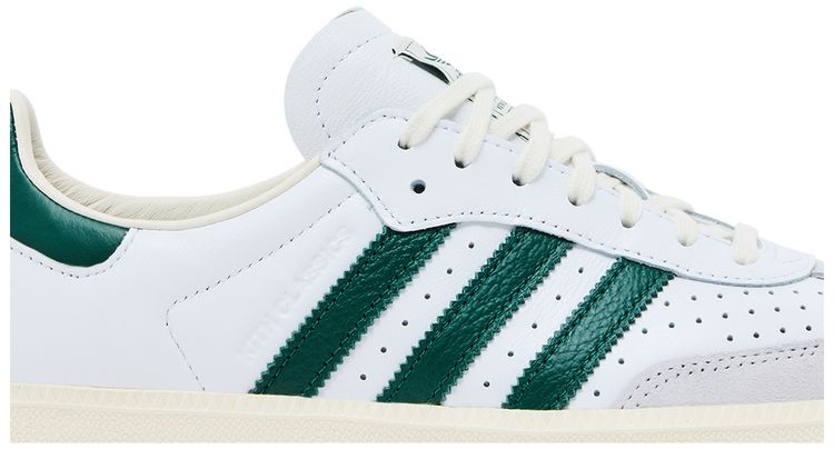 Kith x adidas Samba White Collegiate Green