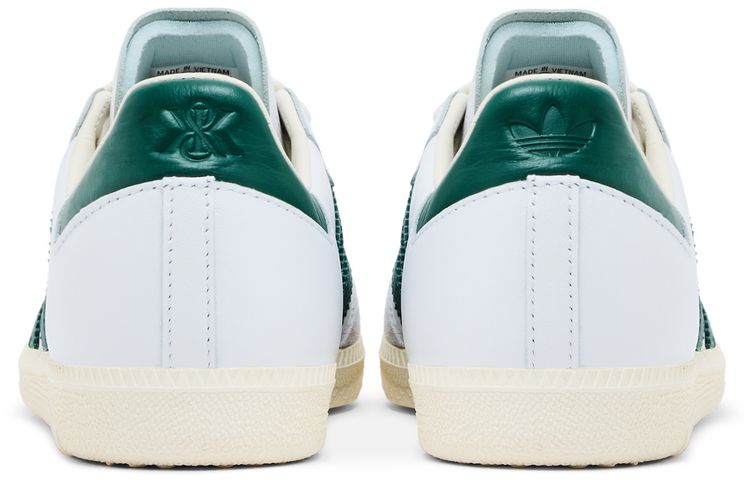 Kith x adidas Samba White Collegiate Green
