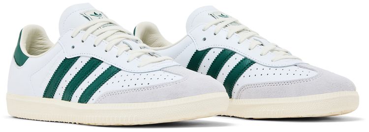 Kith x adidas Samba White Collegiate Green