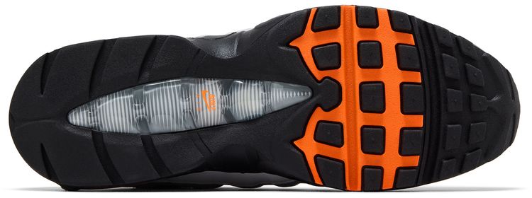Nike Air Max 95 Big Bubble Black Total Orange