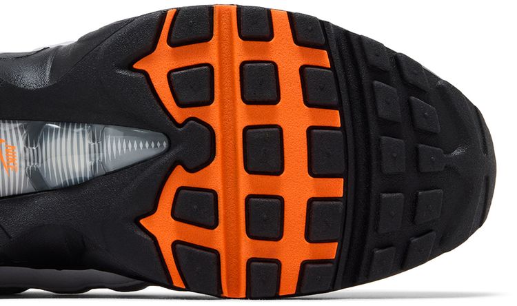 Nike Air Max 95 Big Bubble Black Total Orange