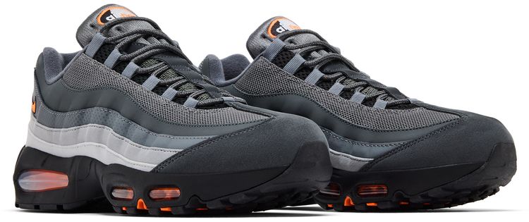 Nike Air Max 95 Big Bubble Black Total Orange