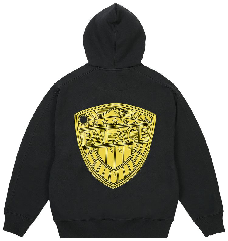 Palace Judge Dredd Shield Hood Black