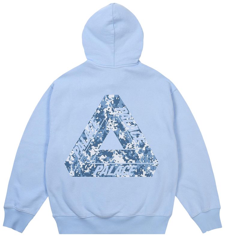 Palace Camo Tri Ferg Hood Perfect Blue