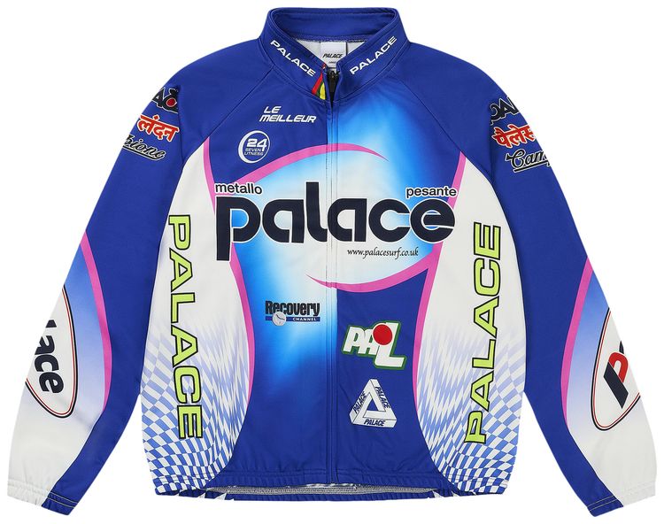 Palace On Ya Bike Cycling Jacket Blue