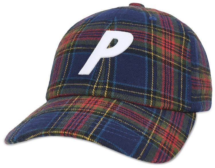 Palace P 6 Panel Navy Check